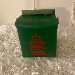 Chinese carryout crossbody